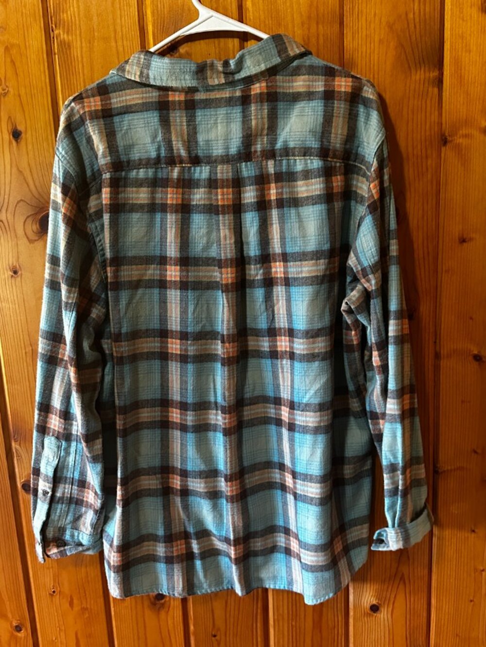 Bixby Women's Plaid Flannel Shirt - sz Large - Picture 2 of 3
